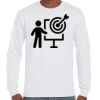T-Shirt Hammer Manches Longues de Marque Gildan Vignette