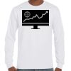 T-Shirt Hammer Manches Longues de Marque Gildan Vignette