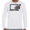 T-Shirt Hammer Manches Longues de Marque Gildan Vignette
