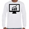T-Shirt Hammer Manches Longues de Marque Gildan Vignette