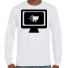 T-Shirt Hammer Manches Longues de Marque Gildan Vignette