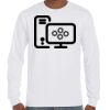 T-Shirt Hammer Manches Longues de Marque Gildan Vignette