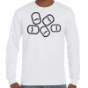 T-Shirt Hammer Manches Longues de Marque Gildan Vignette
