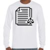 T-Shirt Hammer Manches Longues de Marque Gildan Vignette