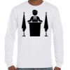 T-Shirt Hammer Manches Longues de Marque Gildan Vignette
