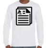 T-Shirt Hammer Manches Longues de Marque Gildan Vignette