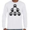 T-Shirt Hammer Manches Longues de Marque Gildan Vignette