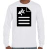 T-Shirt Hammer Manches Longues de Marque Gildan Vignette