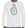 T-Shirt Hammer Manches Longues de Marque Gildan Vignette