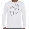 T-Shirt Hammer Manches Longues de Marque Gildan Vignette