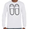 T-Shirt Hammer Manches Longues de Marque Gildan Vignette