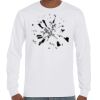 T-Shirt Hammer Manches Longues de Marque Gildan Vignette