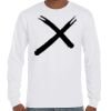 T-Shirt Hammer Manches Longues de Marque Gildan Vignette